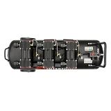 Компрессор Intertool PT-0028 100л 3x1.1кВт 220В 8атм 480л/мин 1400об/мин малошумный безмасл.
