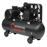Компрессор Intertool PT-0050 300л 11кВт 380 В 8атм 1600 л/мин т3 цилиндра
