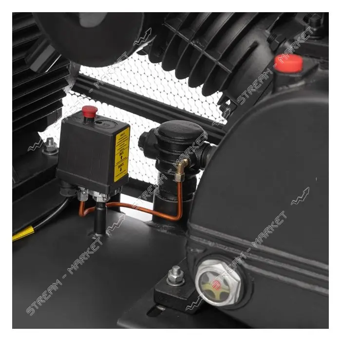Компрессор Intertool PT-0050 300л 11кВт 380 В 8атм 1600 л/мин т3 цилиндра