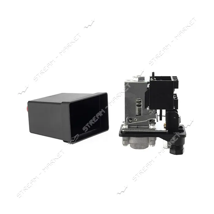 Прессостат Intertool PT-9096 380В блок автоматики компрессора 10 bar                                