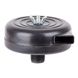 Воздушный фильтр для компрессора Intertool PT-9086 диаметр резьбы М20 пластиковый корпус сменный пор