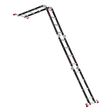 Лестница мультифункциональная трансформер Intertool LT-0024 4х4ступен стальной профиль 4450мм       