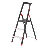 Стремянка Intertool LT-0053 3 ступени лоток для инвентаря высота верхней ступени 630мм              
