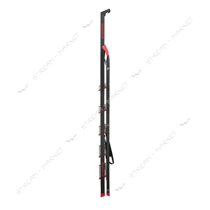 Стремянка Intertool LT-0056 6 ступеней лоток для инвентаря высота верхней ступени 1280мм