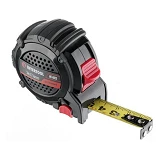 Рулетка Intertool MT-0823 с метал.полотном покрытым нейлоном и магнитами на зацепе 3м х 16мм Storm