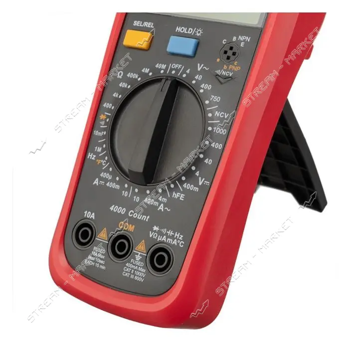 Мультиметр цифровой Intertool MD-0002 CAT III-600В/CAT II-1000В                                     