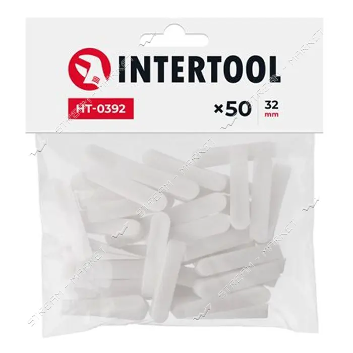 Клинья для плитки Intertool HT-0391 25мм 100шт                                                      
