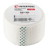 Лента клейкая KT-0921 Intertool для швов серпянка 50ммх20м