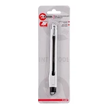 Нож сегментный Intertool HT-0509 9мм металлический усиленный винтовая фиксация