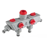 Распределитель Intertool GE-2004 4-х канальный с регулировкой каждого канала