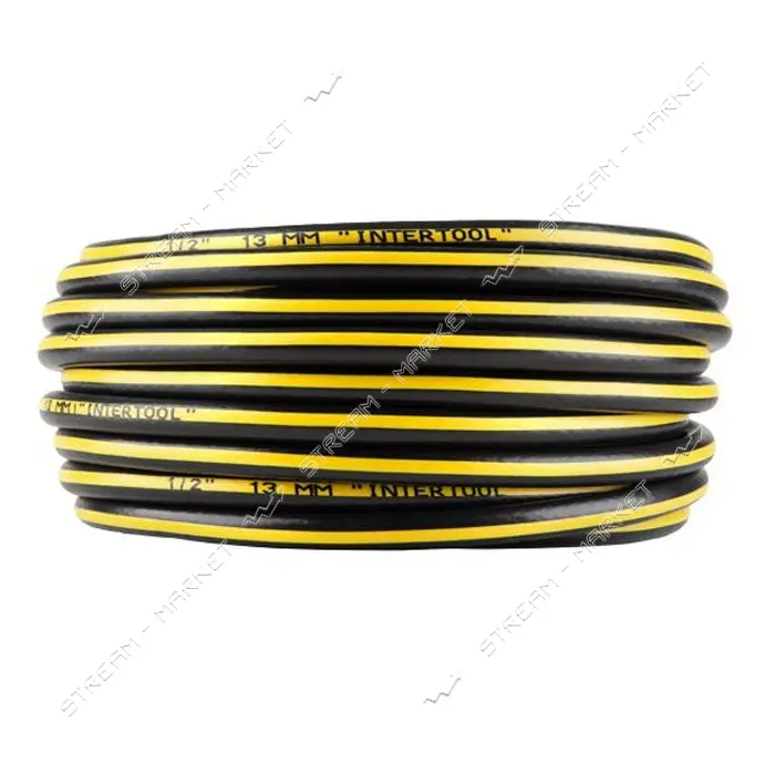 Шланг для воды Intertool GE-4103 4-х слойный 1/2" 20м армированный PVC