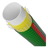 Шланг для воды Intertool GE-4126 4-х слойный 3/4" 50м армированный PVC