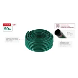 Шланг для полива Intertool GE-4026 3-х слойный 1/2" 50м армированный PVC                            