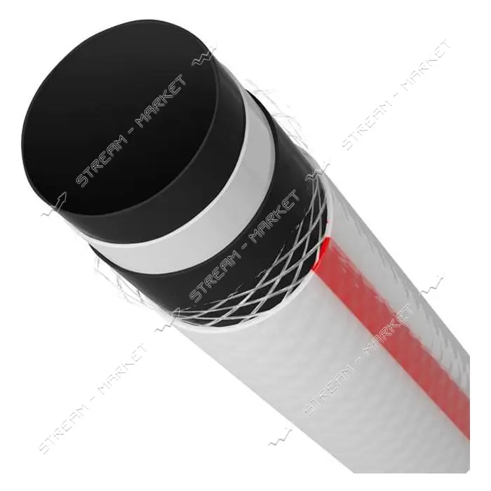 Шланг для воды Intertool GE-4135 5-ти слойный 1/2" 50м армированный PVC
