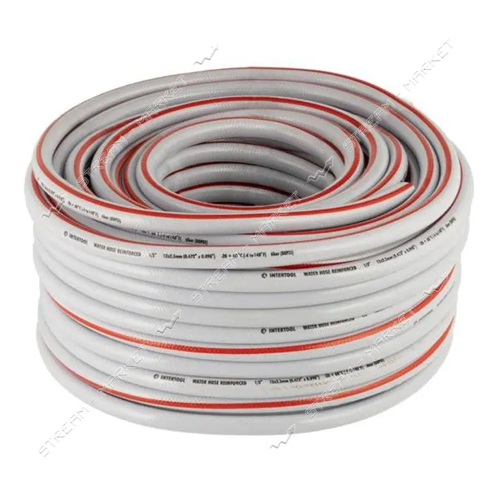 Шланг для воды Intertool GE-4135 5-ти слойный 1/2" 50м армированный PVC