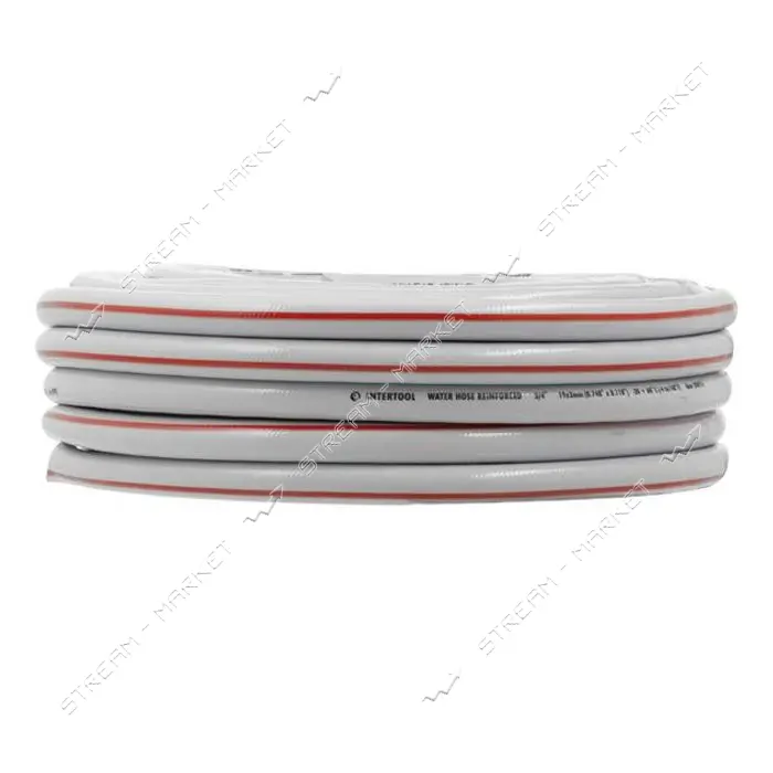 Шланг для воды Intertool GE-4143 5-ти слойный 3/4" 30м армированный PVC                             
