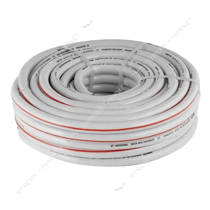 Шланг для воды Intertool GE-4143 5-ти слойный 3/4" 30м армированный PVC                             