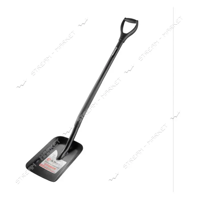 Лопата совковая Intertool FT-2012 металлическая ручка 224х317х1200мм
