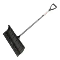 Лопата для уборки снега Intertool FT-2090 620х280мм с ручкой 970мм                                  