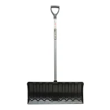 Лопата для уборки снега Intertool FT-2090 620х280мм с ручкой 970мм                                  
