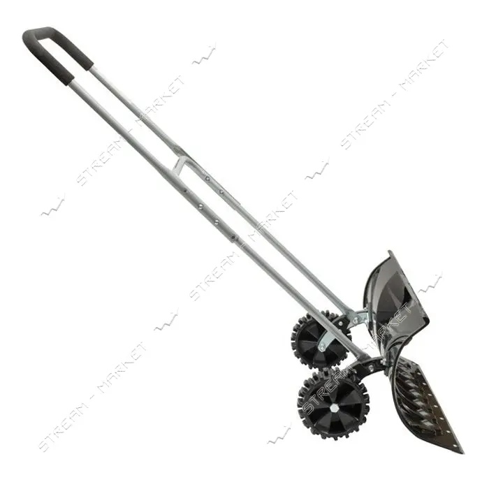 Ковш для уборки снега на колесах Intertool FT-2095 660х320мм ручка 1080мм                           