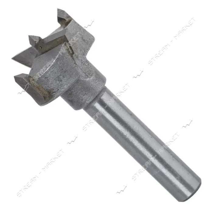 Фреза Форстнера Intertool SD-0492 D25мм d8мм для дверных петель