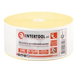 Шкурка шлифовальная на бумажной основе Intertool BT-0814 К40 115мм x 50м                            