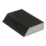Губка для шлифования трапеция Intertool HT-0806 110x75x54x25мм оксид алюминия К60                   