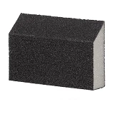 Губка для шлифования трапеция Intertool HT-0808 110x75x54x25мм оксид алюминия К80                   