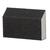 Губка для шлифования трапеция Intertool HT-0818 110x75x54x25мм оксид алюминия К180                  