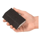 Губка для шлифования трапеция Intertool HT-0818 110x75x54x25мм оксид алюминия К180                  
