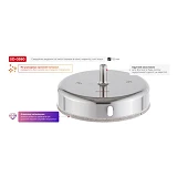 Сверло алмазное трубчатое по стеклу и керамике Intertool SD-0380 120мм                              