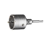 Сверло корончатое по бетону Intertool SD-7068 68мм плюс переходник SDS Plus 100мм