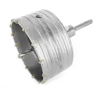 Сверло корончатое по бетону Intertool SD-7120 120мм плюс переходник SDS-plus 100мм                  