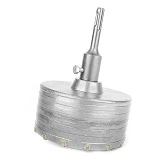 Сверло корончатое по бетону Intertool SD-7120 120мм плюс переходник SDS-plus 100мм