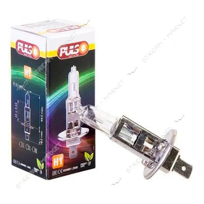 Лампа галогенная Pulso H1/P14.5S 24 v 70 w clear/c/box