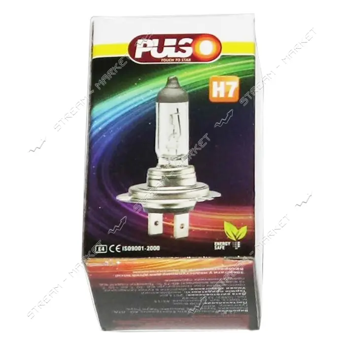 Лампа галогенная Pulso LP-3247 H3/PK22S 24v 70w clear/c/box
