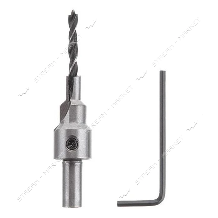 Сверло конфирматное Intertool SD-0240 4.0/6.3мм                                                     