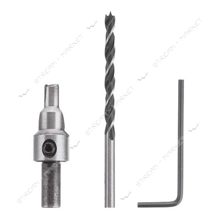 Сверло конфирматное Intertool SD-0245 4.5/7.0мм