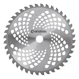 Нож Intertool DT-2239 25.4x254мм для мотокос 40-зубчатый с твердосплавными напайками                
