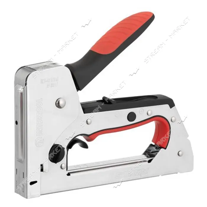 Степлер строительный Intertool RT-0105 3 в 1 функция Trigger Mode под скобу 11.3x0.7x6-14мм гвоздь