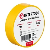 Лента изоляционная Intertool IT-0032 0.15мм x 17мм x 10м желтая                                     