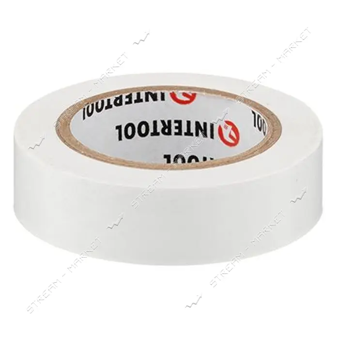Лента изоляционная Intertool IT-0033 0.15мм x 17мм x 10м белая