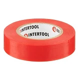 Лента изоляционная Intertool IT-0040 0.15мм x 17мм x 15м красная