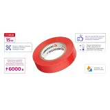 Лента изоляционная Intertool IT-0040 0.15мм x 17мм x 15м красная