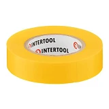 Лента изоляционная Intertool IT-0042 0.15мм x 17мм x 15м желтая                                     