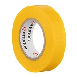 Лента изоляционная Intertool IT-0042 0.15мм x 17мм x 15м желтая                                     