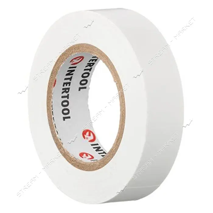 Лента изоляционная Intertool IT-0043 0.15мм x 17мм x 15м белая