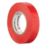 Лента изоляционная Intertool IT-0050 0.15мм x 17мм x 20м красная                                    