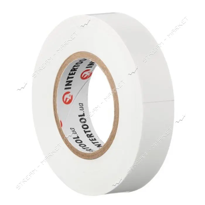 Лента изоляционная Intertool IT-0053 0.15мм x 17мм x 20м белая